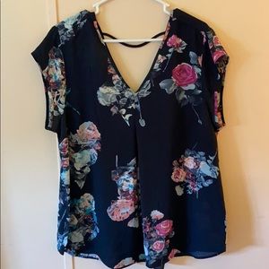 Floral blouse